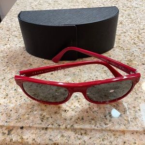 Red Prada sunglasses